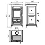 Thermorossi Ilaria Evo Stone Holzofen