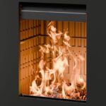 Thermorossi Zen W Kaminofen Stahl Schwarz mit Holzfach, Auslaufmodell – Bild 6